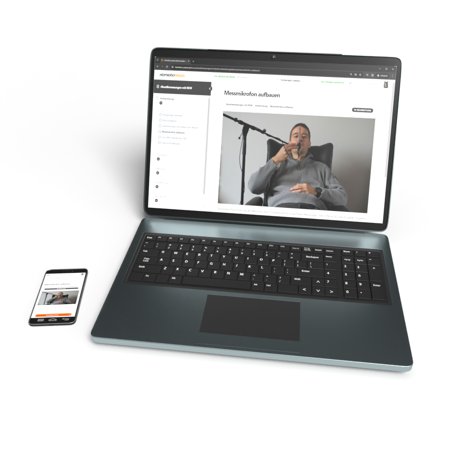 Videokurs: Akustikmessungen mit REW