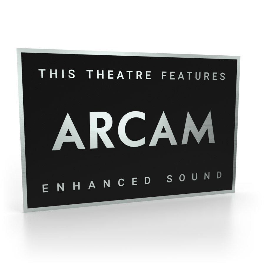 Arcam Heimkino-Schild