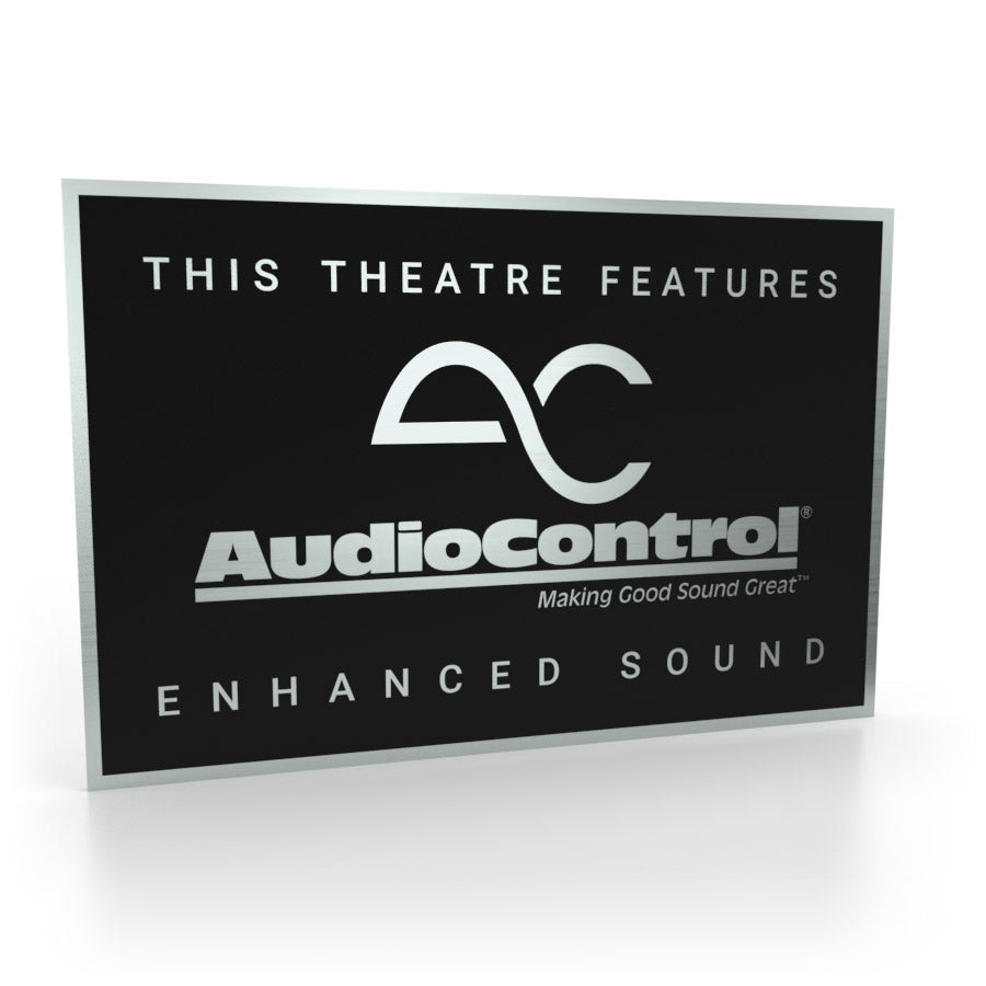 AudioControl Heimkino-Schild