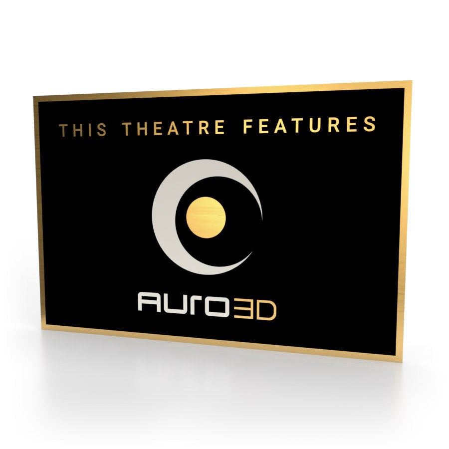 Auro-3D Heimkino-Schild (2. WAHL)