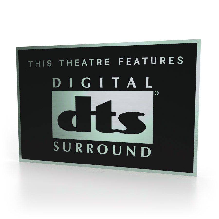 DTS Digital Surround Heimkino-Schild (2. WAHL)