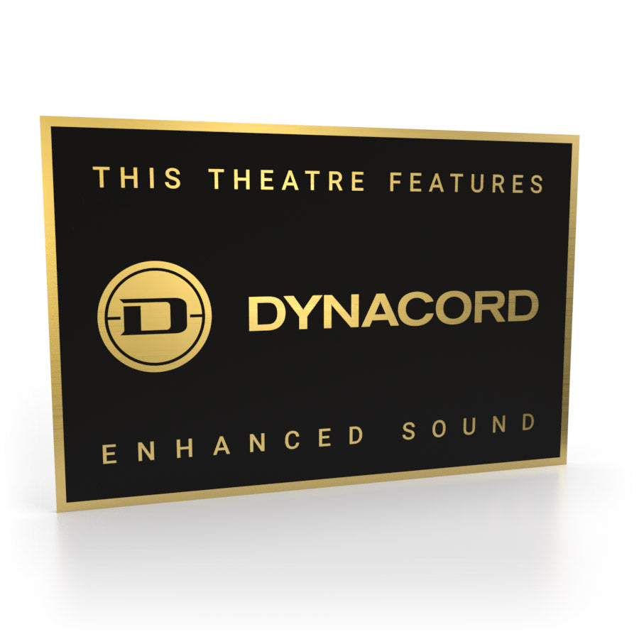 Dynacord Heimkino-Schild