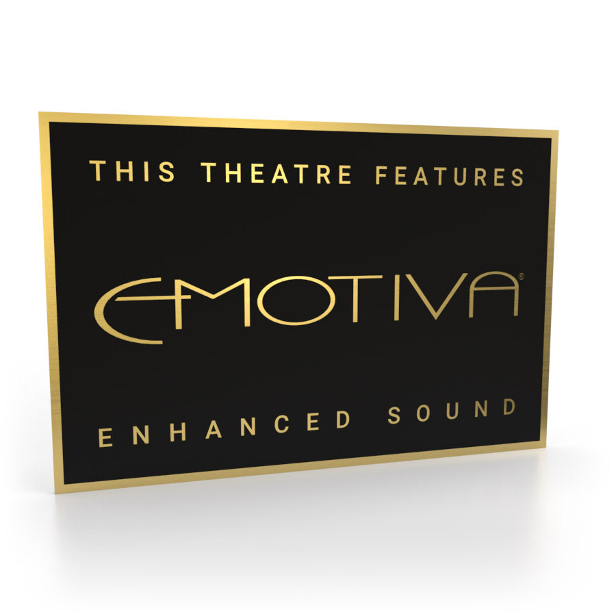 Emotiva Heimkino-Schild