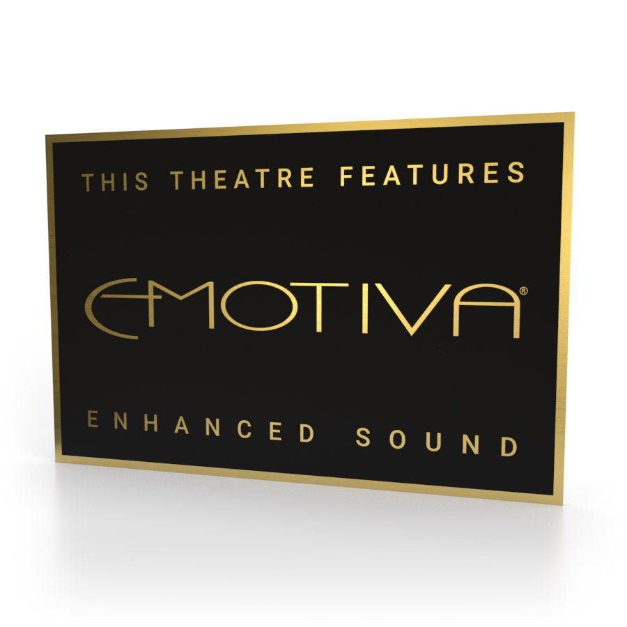 Emotiva Heimkino-Schild