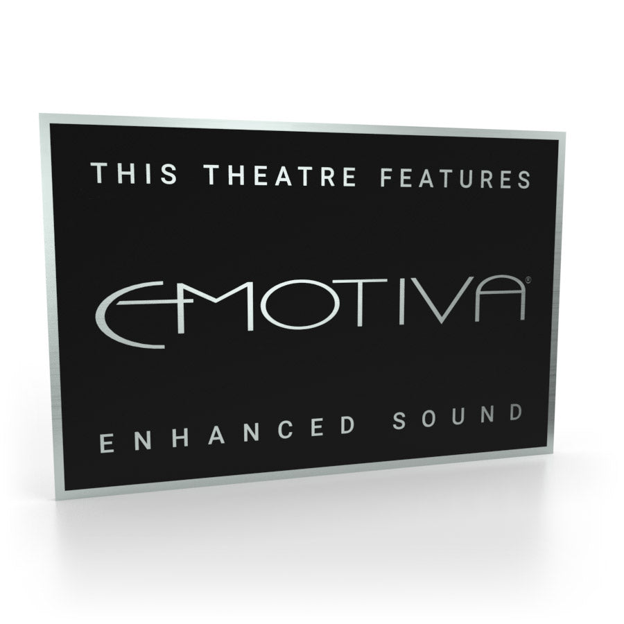 Emotiva Heimkino-Schild