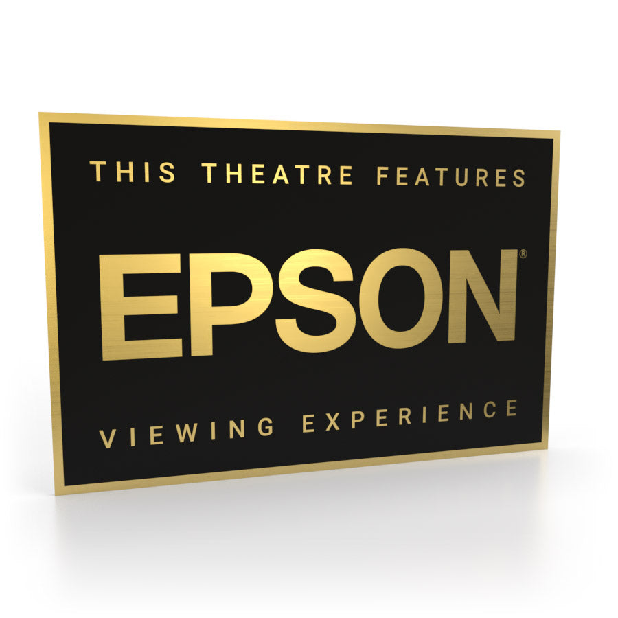 EPSON Heimkino-Schild