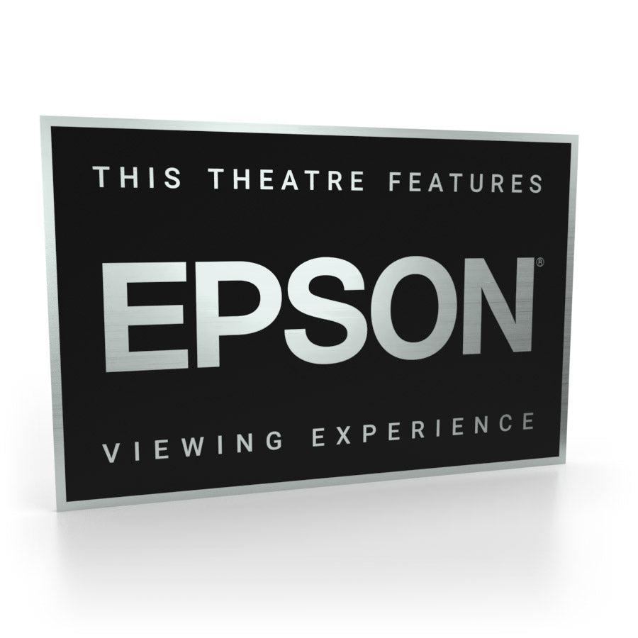 EPSON Heimkino-Schild