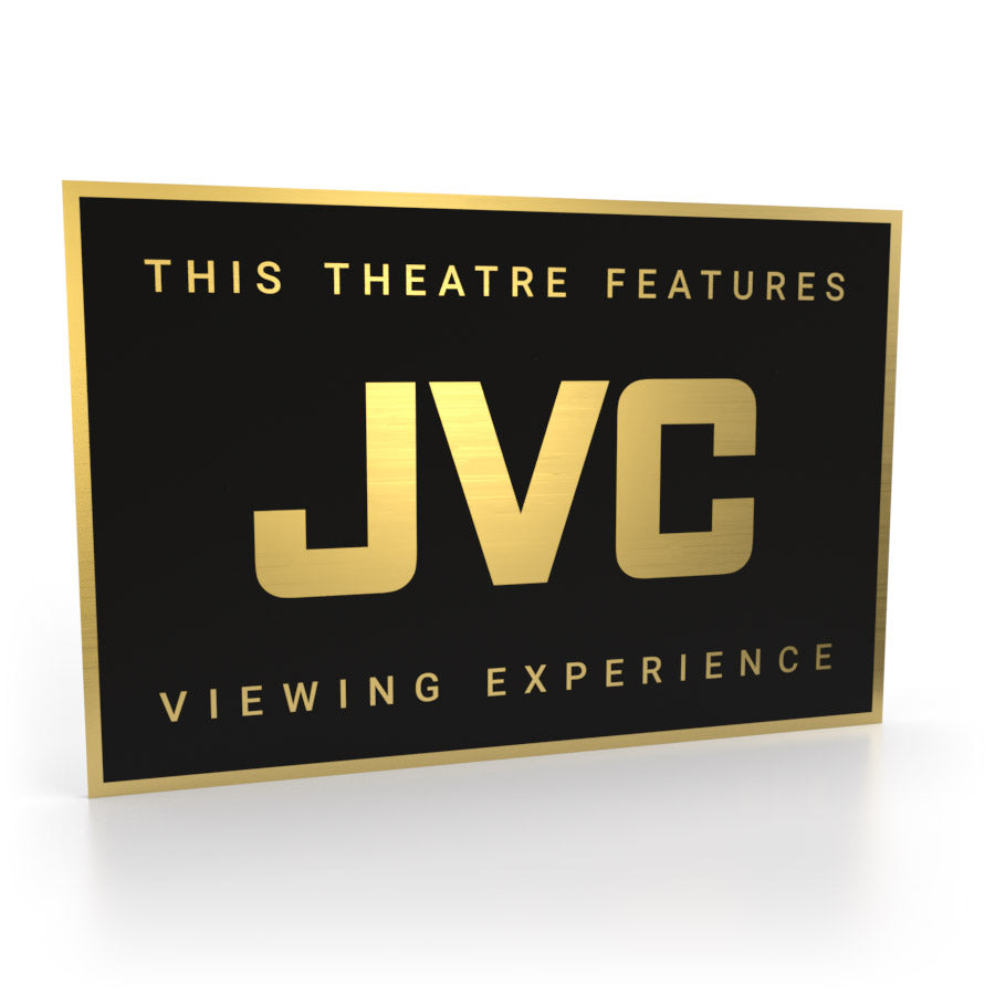 JVC Heimkino-Schild