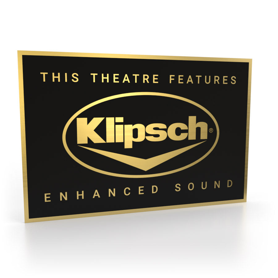 Klipsch Legacy Heimkino-Schild