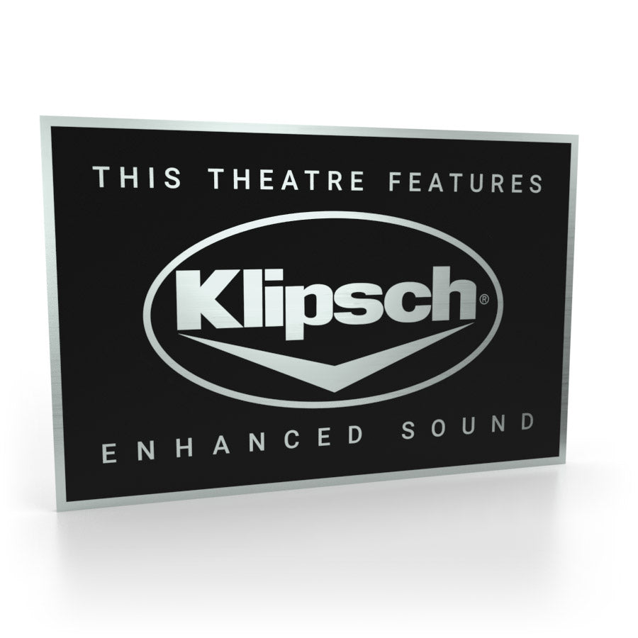 Klipsch Legacy Heimkino-Schild
