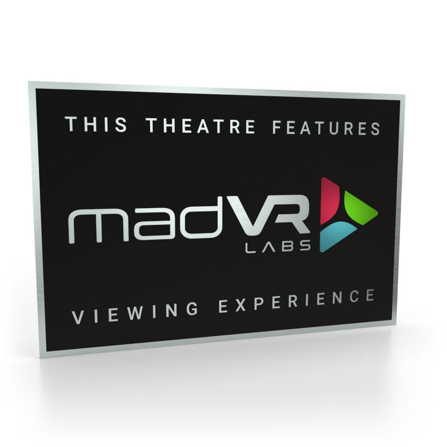 MadVR Heimkino-Schild